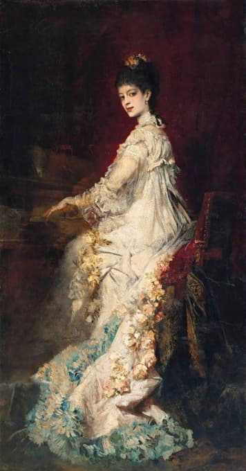 玛丽亚·冯·唐霍夫伯爵夫人画像