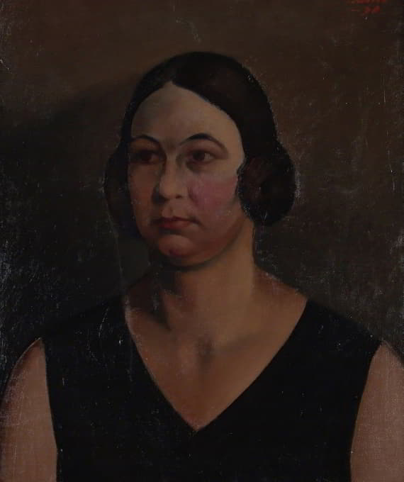 Ilmari Aalto - Portrait Of A Woman (Mrs. Lönngren)