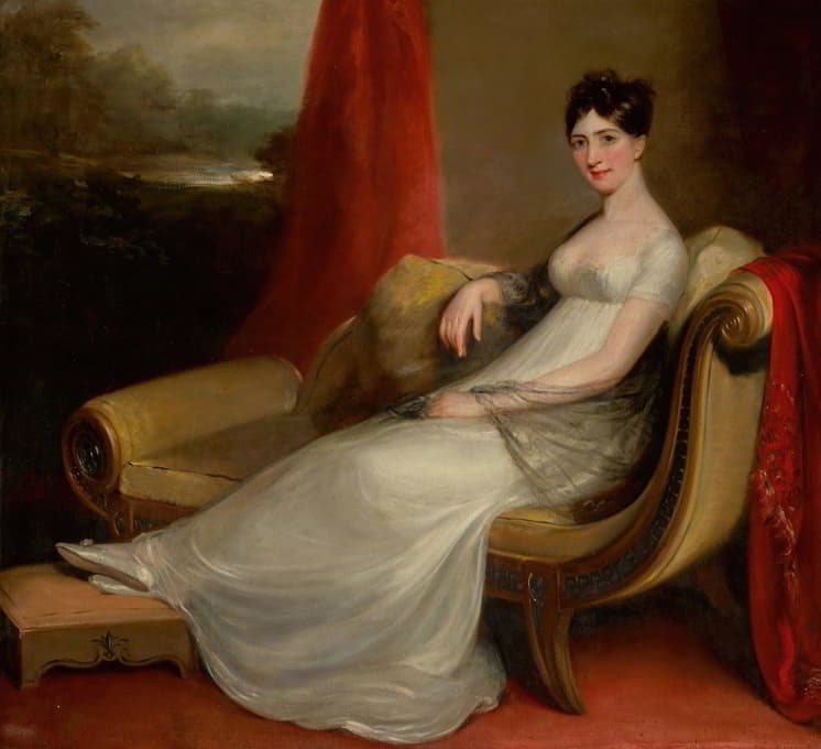 费尔南努涅斯公爵夫人玛丽亚·维森塔·索利斯·拉索·德拉维加肖像