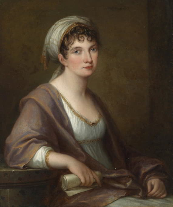 Angelica Kauffmann - Portrait of Princess Franziska von Kaunitz-Rietberg