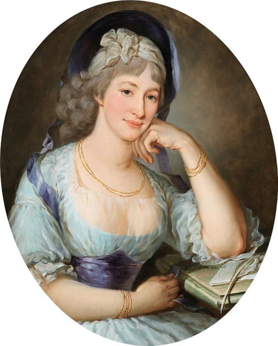 玛丽·欧内斯汀·埃斯特哈齐·斯塔亨伯格伯爵夫人画像