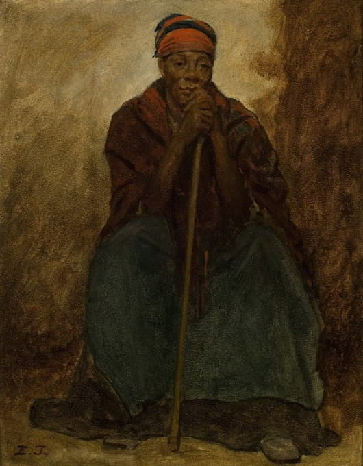 黛娜，黑人的肖像
