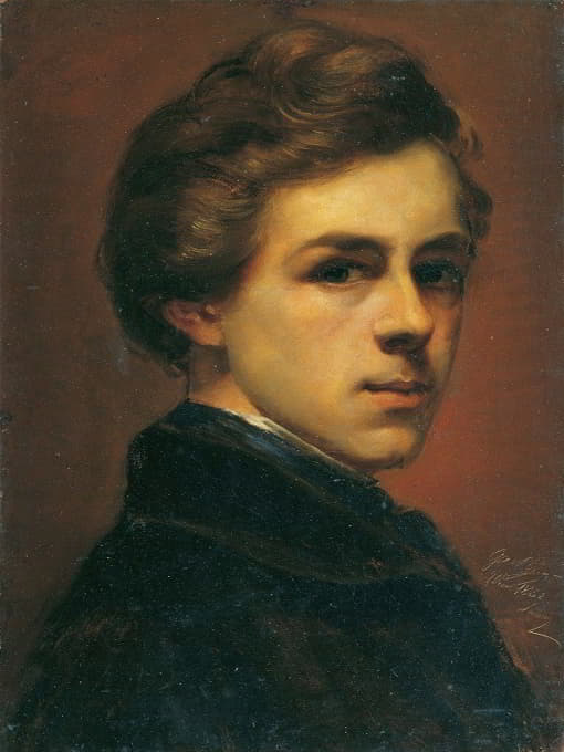 Gustav Gaul - Self-Portrait