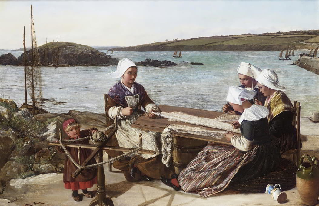 James Clarke Hook - Breton Fishermen’s Wives