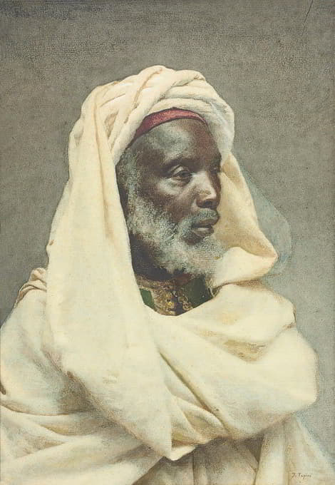 Josep Tapiró Baró - Head Of A Moor