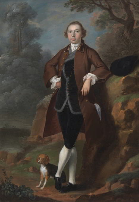 Arthur Devis - William Farington Of Shawe Hall, Lancashire