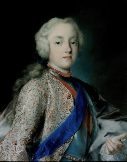 Rosalba Carriera - Crown Prince Friedrich Christian Of Saxony (1722-1763)