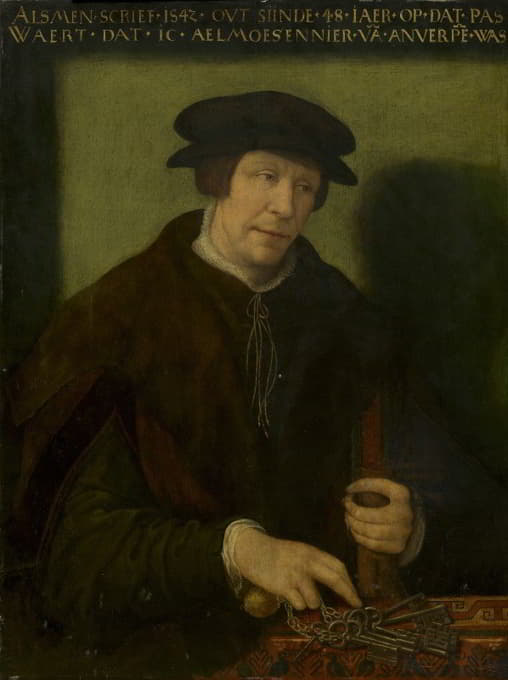 Antwerp 16th Century - Portrait of an Almoner of Antwerp