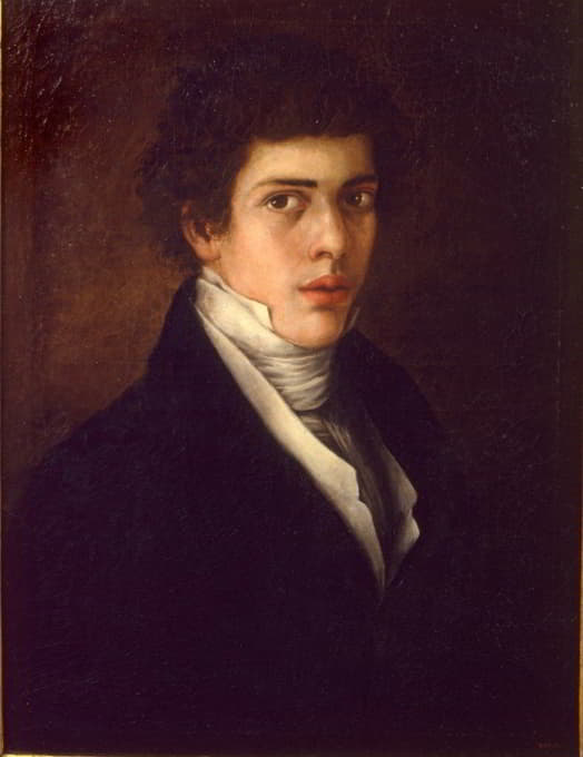 Antonio María Esquivel - Self-portrait
