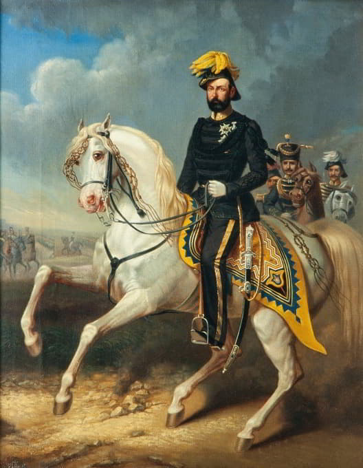Carl Fredrik Kiörboe - Karl XV, King of Sweden and Norway 1860-1872