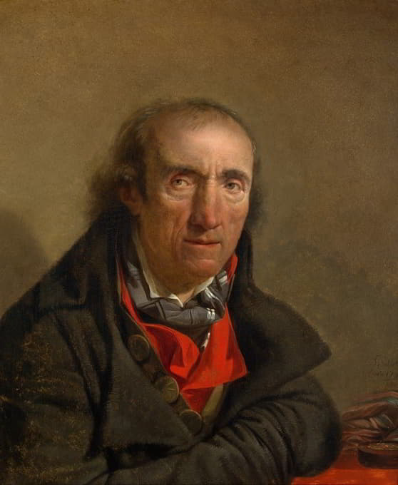 François Sablet - Portrait of a revolutionary