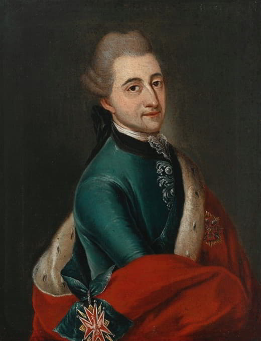 Franz Ignaz Molitor - Portrait of King Stanislas Augustus