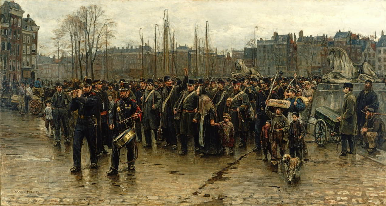 Isaac Israëls - Transport of colonial soldiers