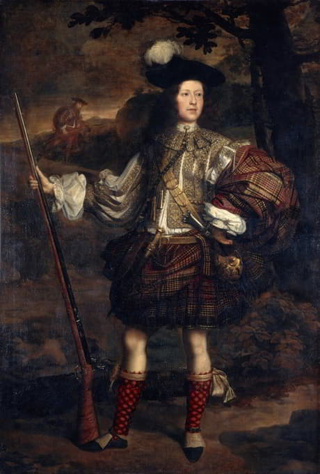 John Michael Wright - Lord Mungo Murray (Am Morair Mungo Moireach), 1668 – 1700. Son of 1st Marquess of Atholl