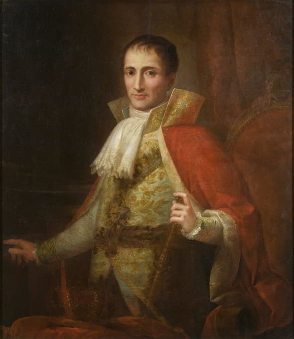 José Flaugier - Portrait of King Joseph I