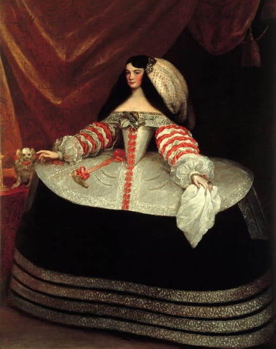 Juan Carreño de Miranda - Inés de Zúñiga, Countess of Monterrey