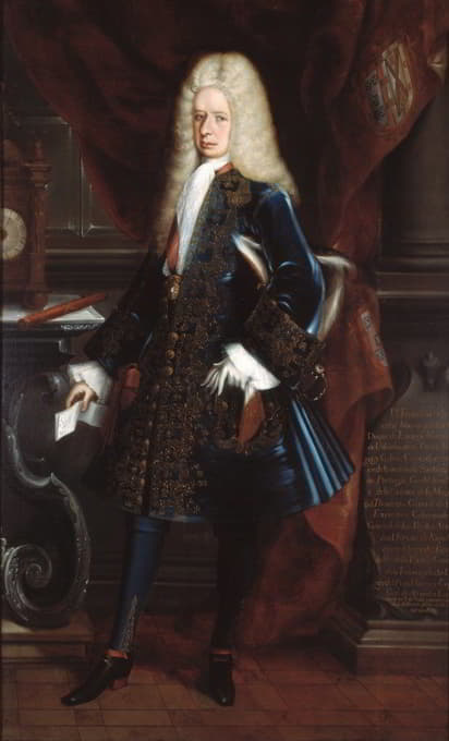 Juan Rodríguez Juárez - Portrait of the Viceroy, the Duke of Linares