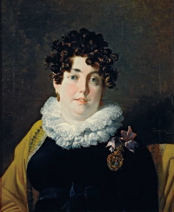 Nicolas-Antoine Taunay - Portrait of the Marquise of Belas