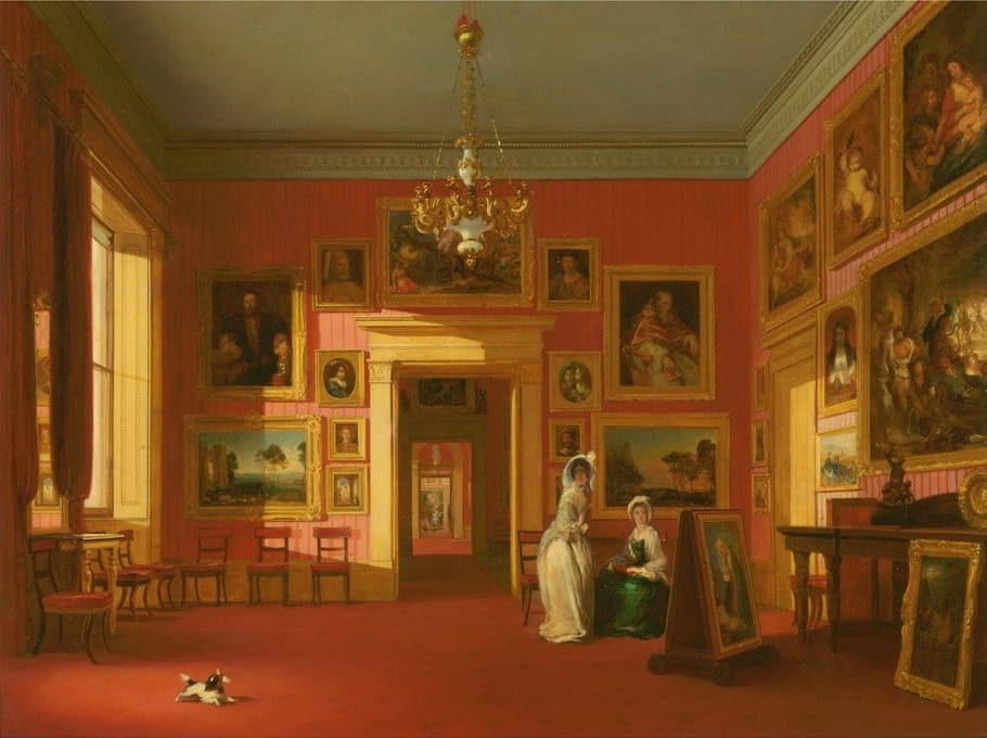 Robert Huskisson - Lord Northwick’s Picture Gallery at Thirlestaine House