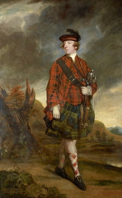 Sir Joshua Reynolds - John Murray, 4th Earl of Dunmore