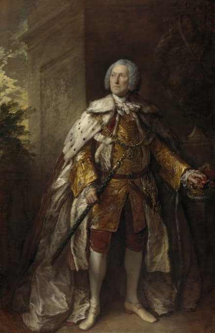 Thomas Gainsborough - John Campbell, 4th Duke of Argyll, about 1693 – 1770. Soldier