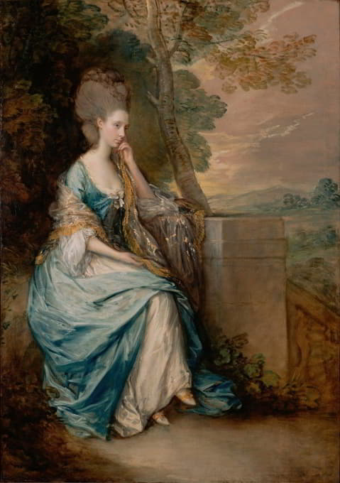 切斯特菲尔德伯爵夫人安妮的画像