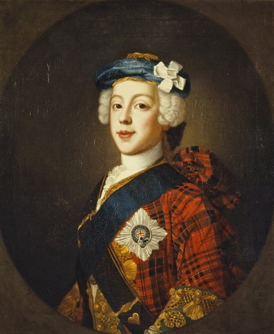 查尔斯·爱德华·斯图尔特王子，1720-1788年。詹姆斯·弗朗西斯·爱德华·斯图尔特王子的长子