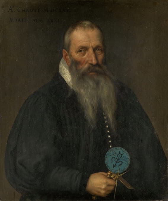 Bartholomäus Sarburgh - Portrait of Peter Ryff of Basel