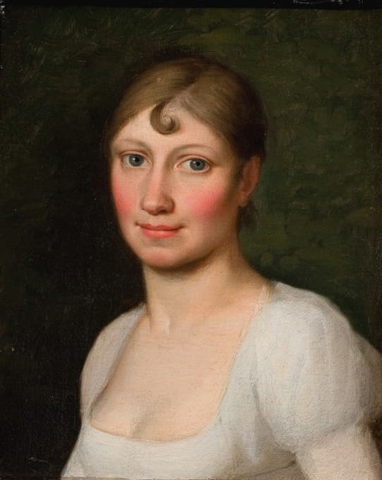 C.W. Eckersberg - Christine Rebekka Eckersberg, f. Hyssing, kunstnerens første hustru