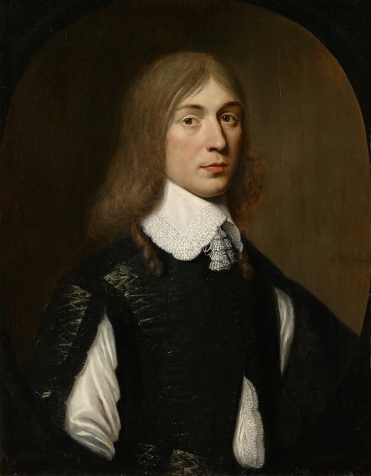 Crispyn Van Den Queborn - Portrait of a Young Man