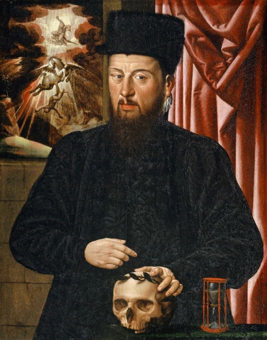 Hans Bock the Elder - Portrait of Theodor Zwinger