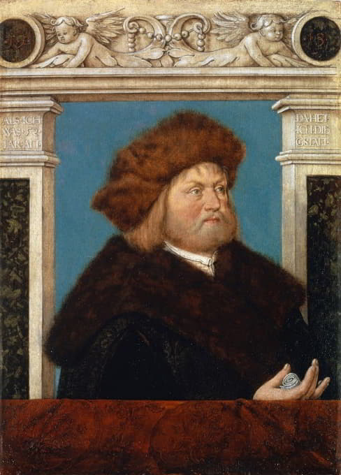 Hans Holbein The Elder - Portrait of Philipp Adler