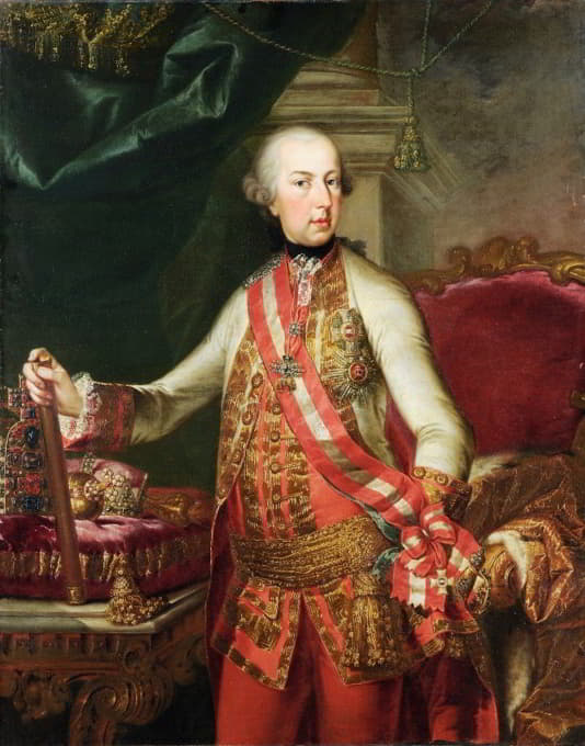 约瑟夫二世皇帝画像