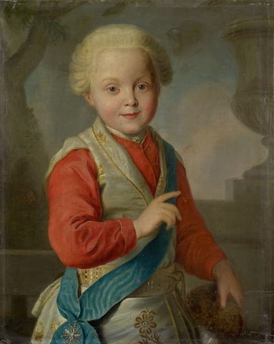 Louis De Silvestre The Younger - Portrait of a Prince