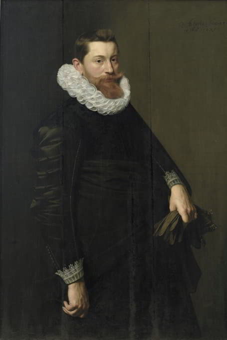 Michiel Jansz. Van Mierevelt - Portrait of a Gentleman