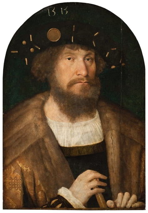 丹麦国王克里斯蒂安二世画像