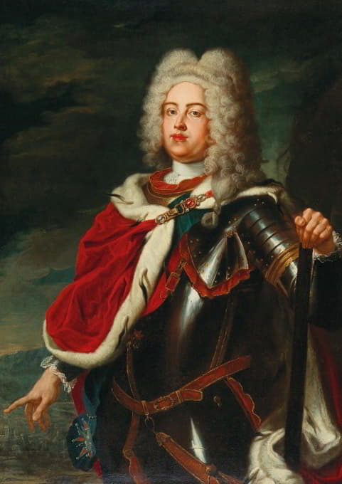 萨克森州选举人、波兰国王弗雷德里克·奥古斯特二世的国家肖像（1696-1763）