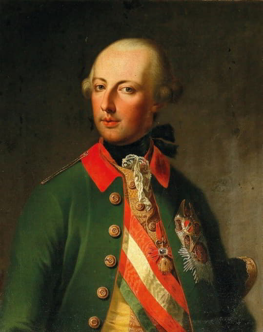 Joseph Hickel - Portrait Of Emperor Joseph Ii (1741–1790)