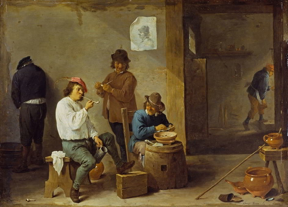 David Teniers The Younger - The Smokers