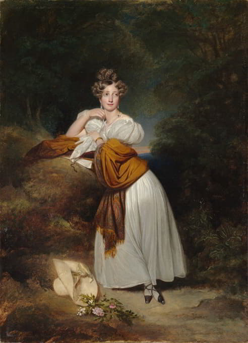 Franz Xaver Winterhalter - Sophie Guillemette, Grand Duchess of Baden (1801-1865)