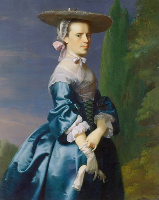 莎拉·艾伦肖像，née Sargent