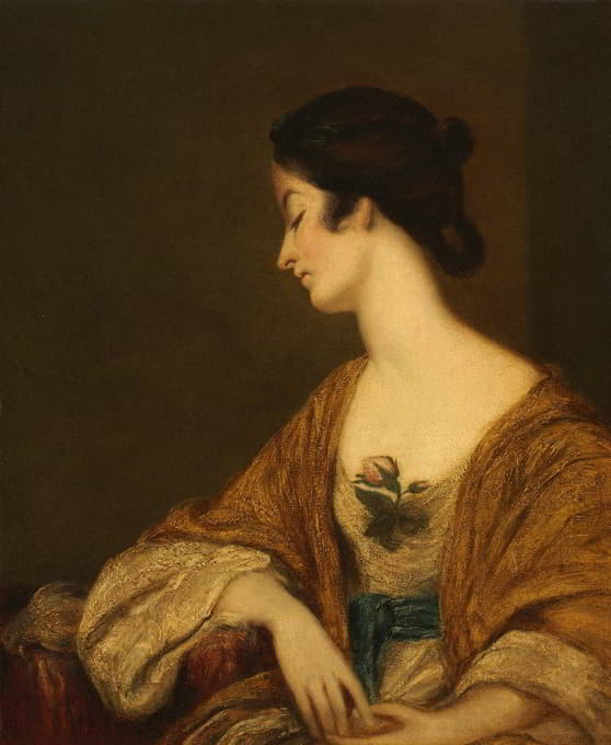 乔治·科利尔夫人的肖像