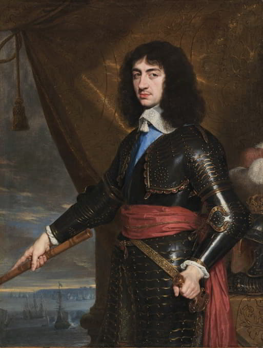 Philippe de Champaigne - Portrait of King Charles II of England