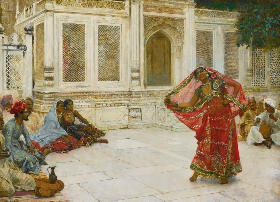 Edwin Lord Weeks - Dancing Girl, India