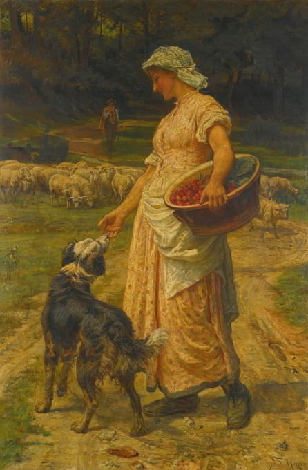 Frederick Morgan - The Shepherdess