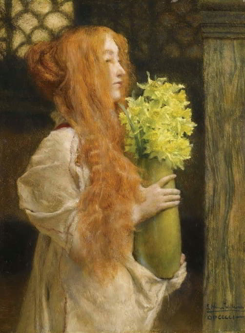 Lawrence Alma-Tadema - Spring Flowers