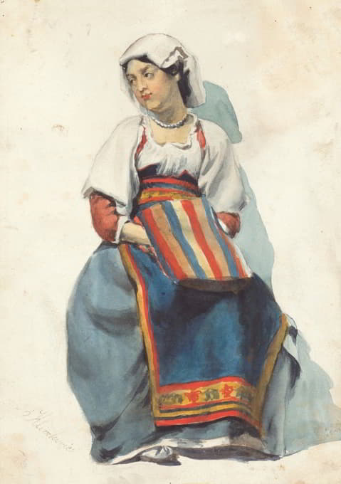达尔马提亚二世的女人。