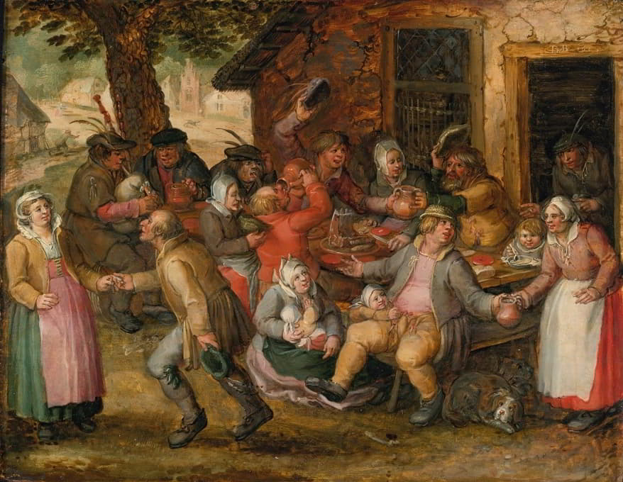 David Vinckboons - Peasant Feast