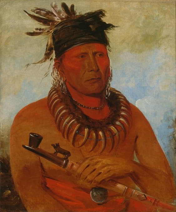 Háw-Che-Ke-Súg-Ga，杀死奥萨奇的人，部落首领
