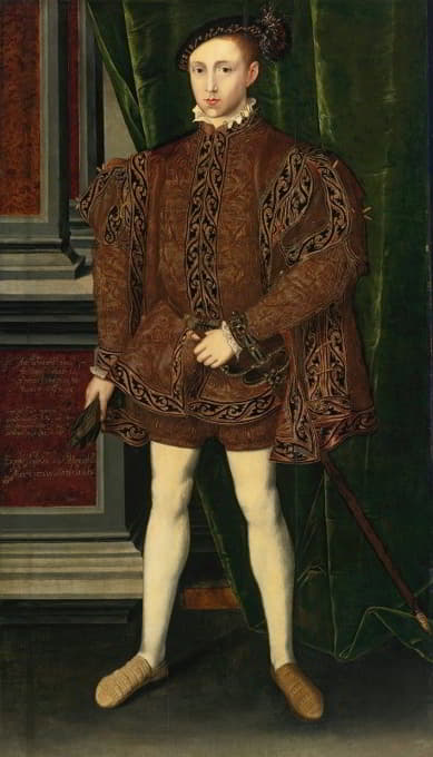 Guillim Scrots and Workshop - Portrait of King Edward VI